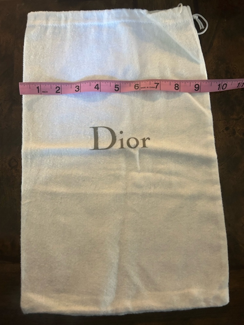 Dior Dust Bag 9.5 x 14.5